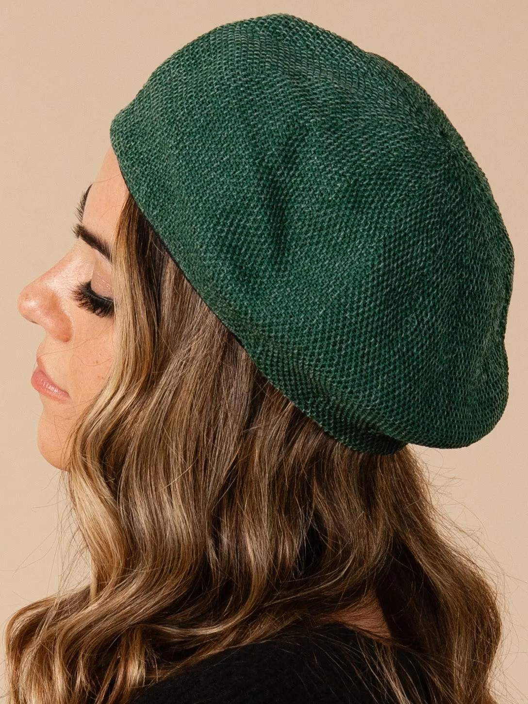 AUBREE BERET-HUNTER sold by Lucca Couture product image thumbnail 2