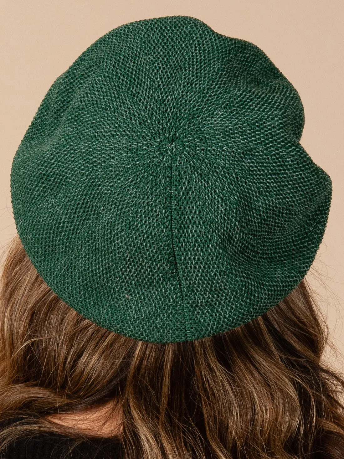 AUBREE BERET-HUNTER sold by Lucca Couture product image thumbnail 3