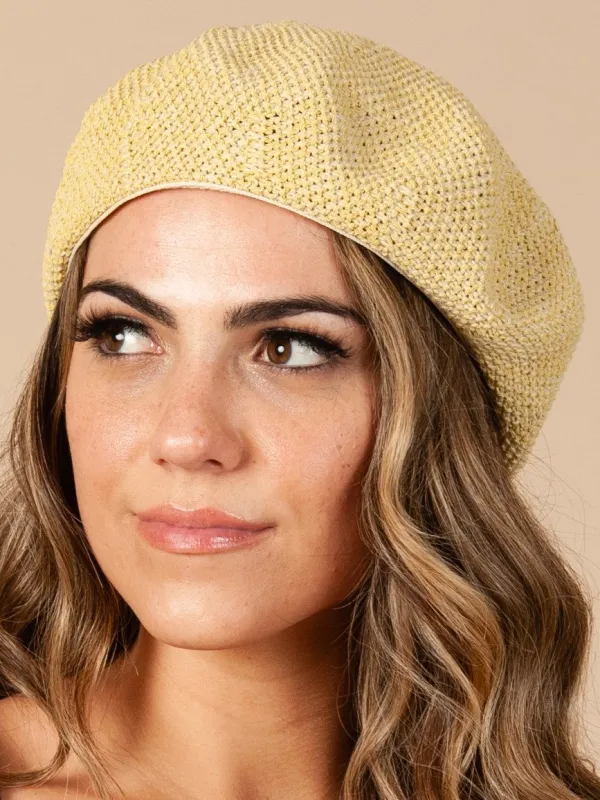 ANGELIQUE BERET-DIJON sold by Lucca Couture