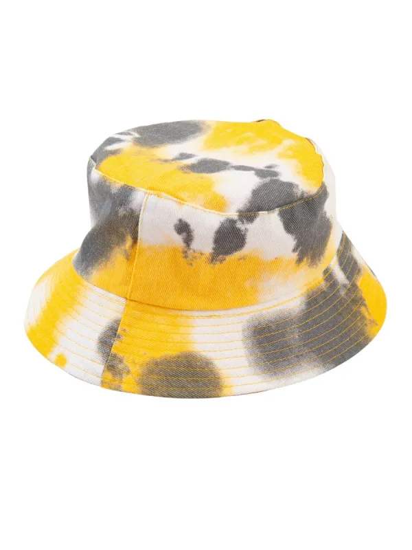 SUNHUGS BUCKET HAT-YELLOW sold by Lucca Couture