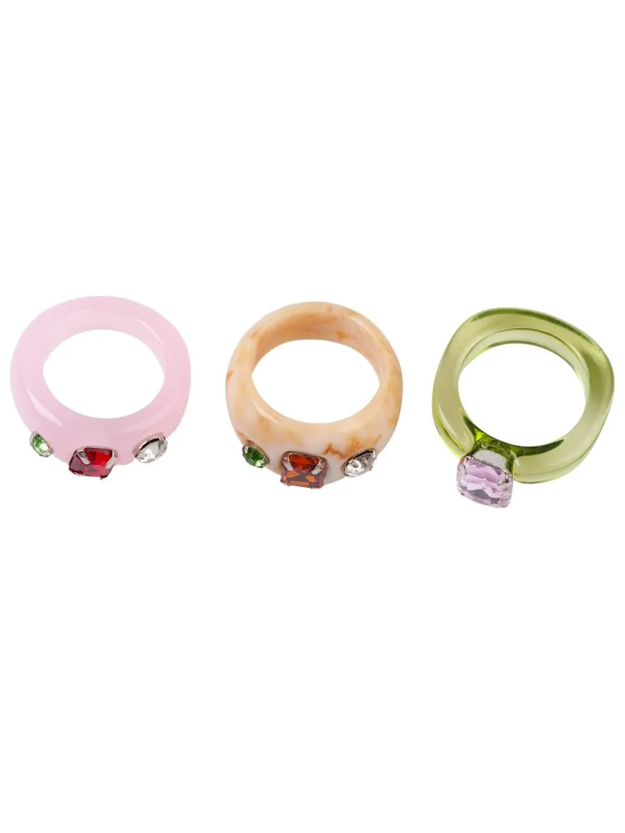 LOURDES RESIN RING sold by Lucca Couture product image thumbnail 3