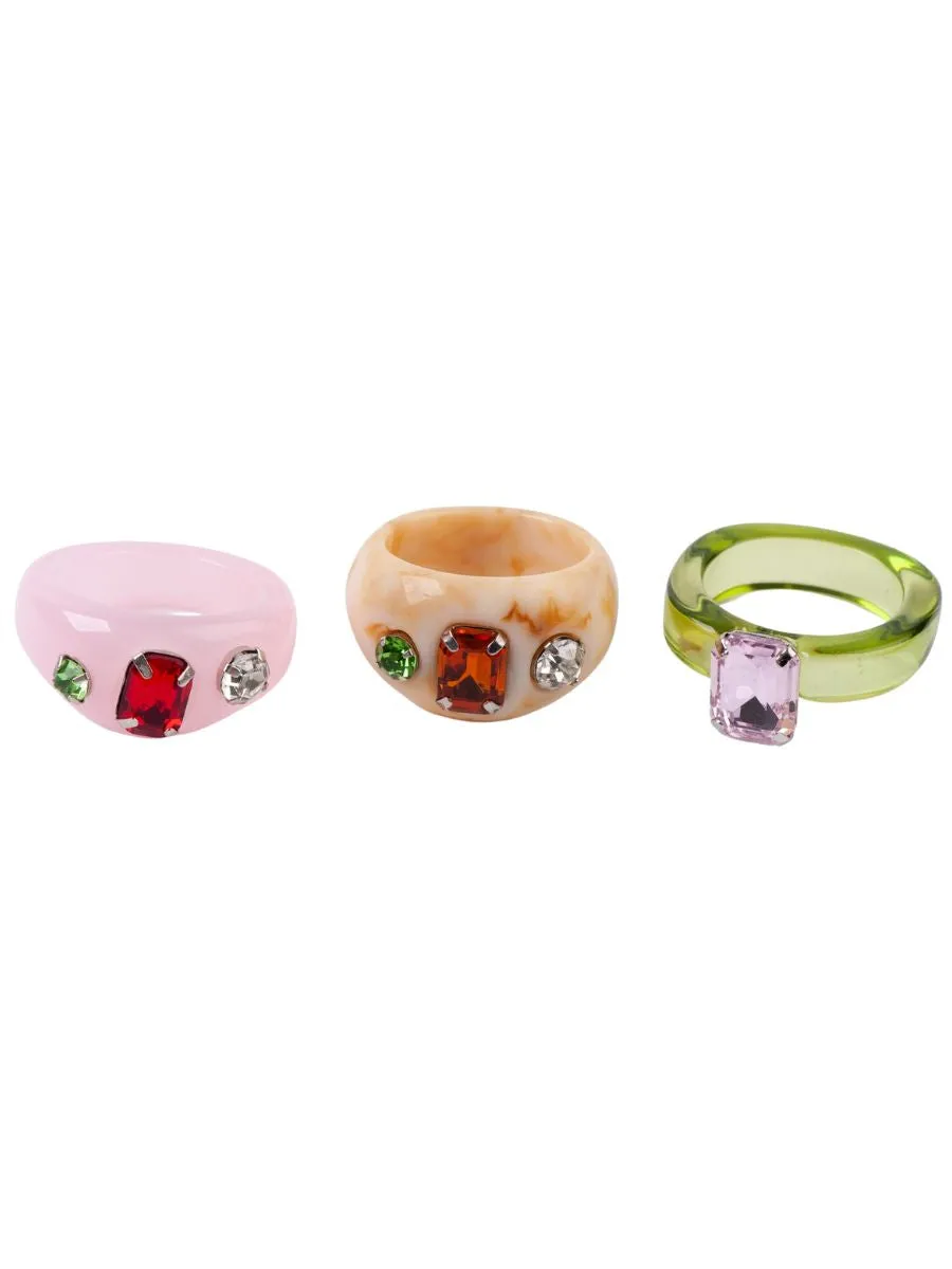 LOURDES RESIN RING sold by Lucca Couture product image thumbnail 2