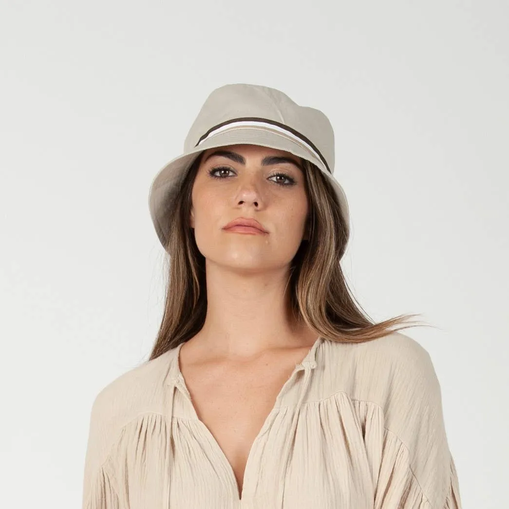 TOCA BUCKET HAT-TAUPE sold by Lucca Couture product image thumbnail 2