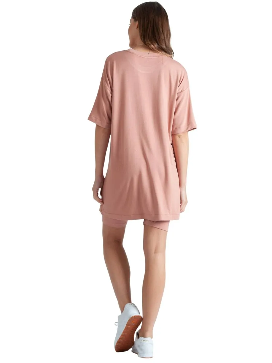 MONICA JERSEY SHORTS-CHAI sold by Lucca Couture product image thumbnail 3