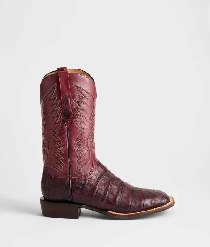 Bryan Exotic :: Black Cherry + Sangria made by Lucchese