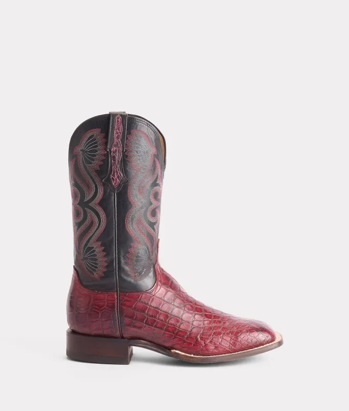 Roy :: Black Cherry + Black made by Lucchese