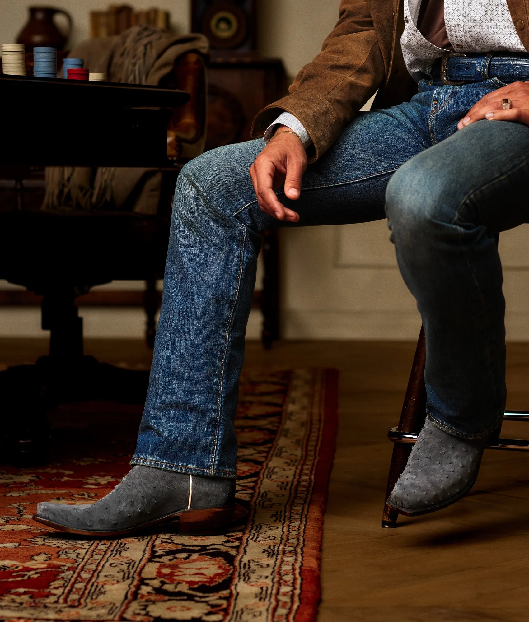 Straight Shooter :: Storm Blue sold by Lucchese product image thumbnail 3