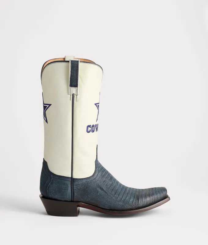 Men's Lucchese x Dallas Cowboys Legacy :: Navy made by Lucchese