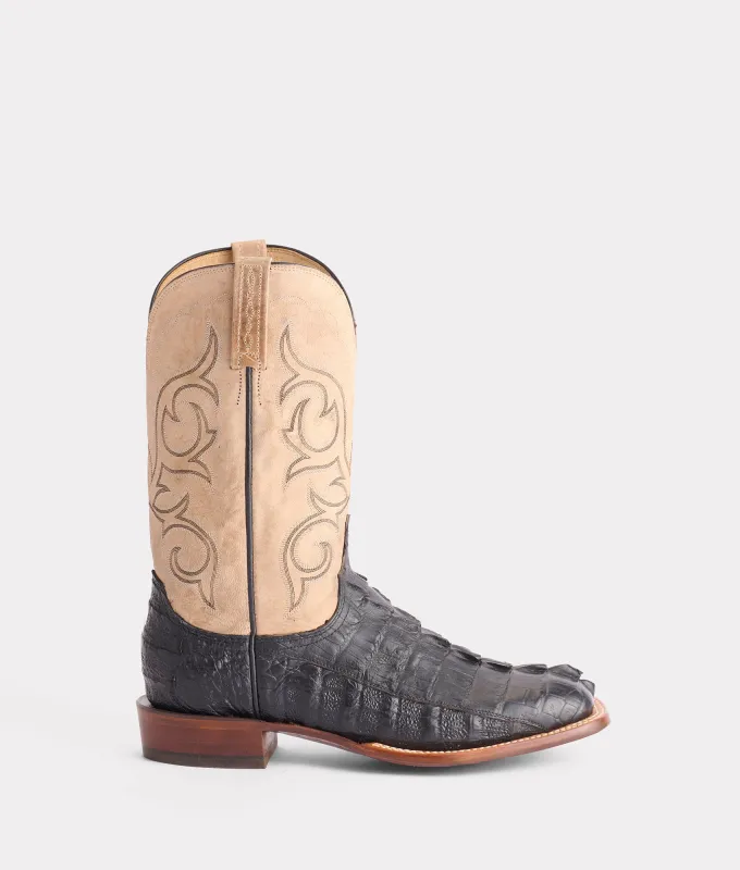 Haan :: Black + Pearl Bone made by Lucchese