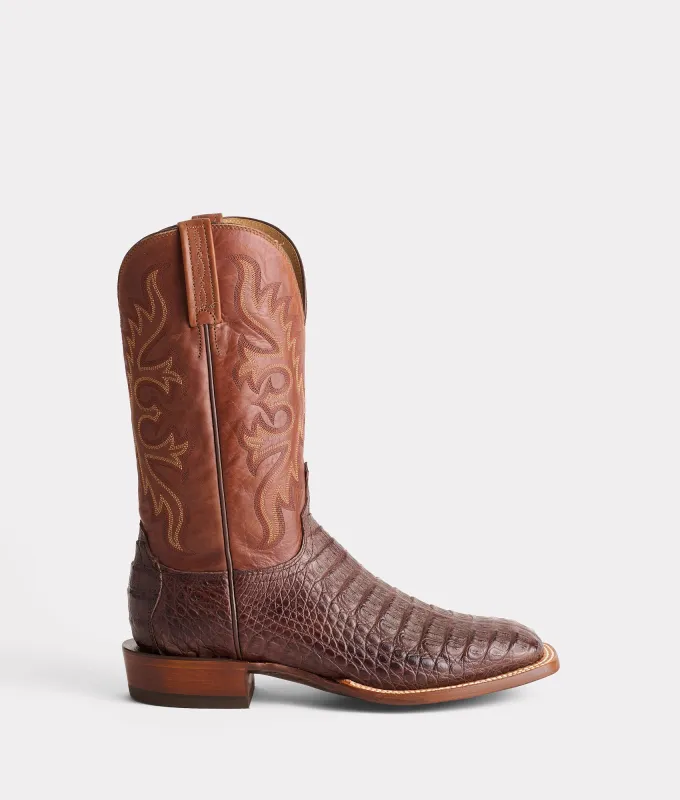 Fisher :: Barrel Brown + Tan made by Lucchese