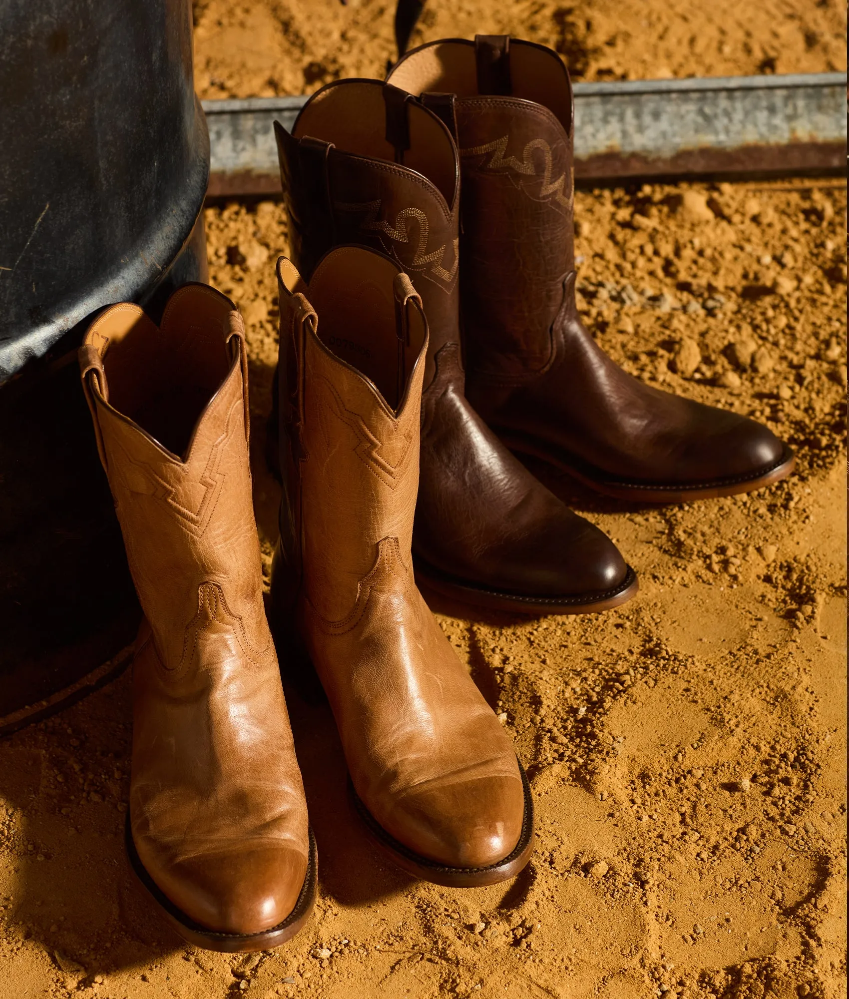 Sunset Roper :: Tan Goat sold by Lucchese product image thumbnail 3