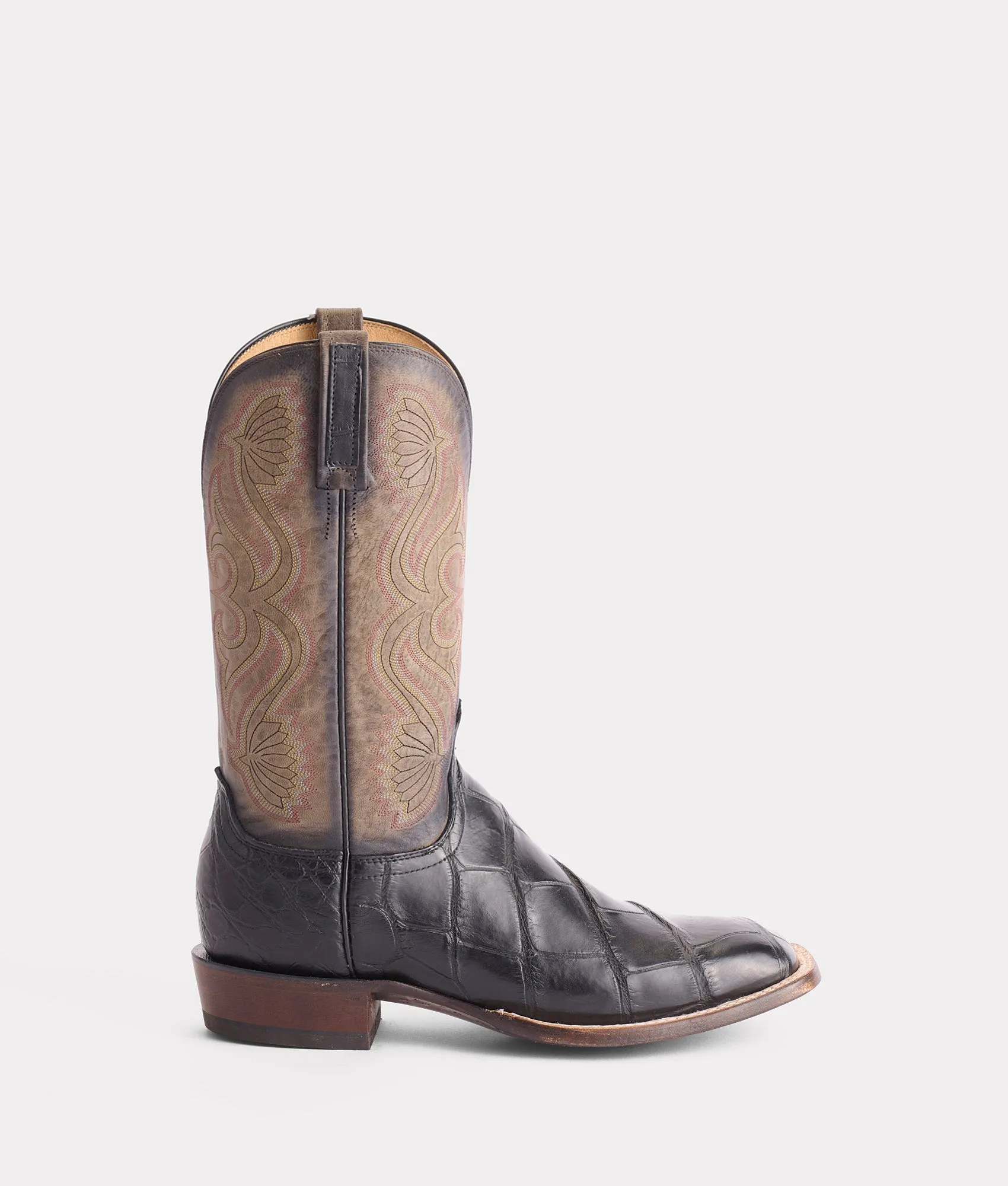 Roy :: Black + Anthracite Grey sold by Lucchese