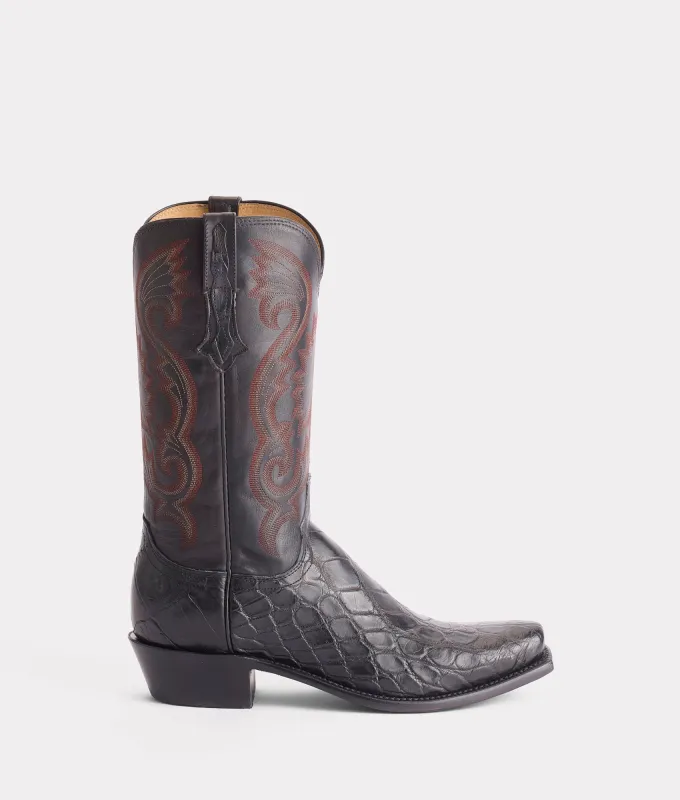 Rio :: Black + Grey/Charcoal made by Lucchese