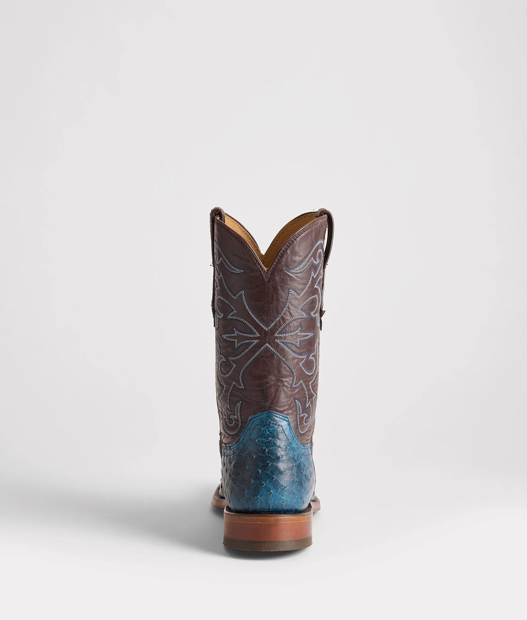Hudson :: Navy + Chocolate sold by Lucchese product image thumbnail 5