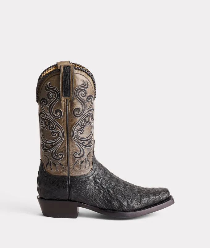 Bodie :: Black + Anthracite Grey made by Lucchese