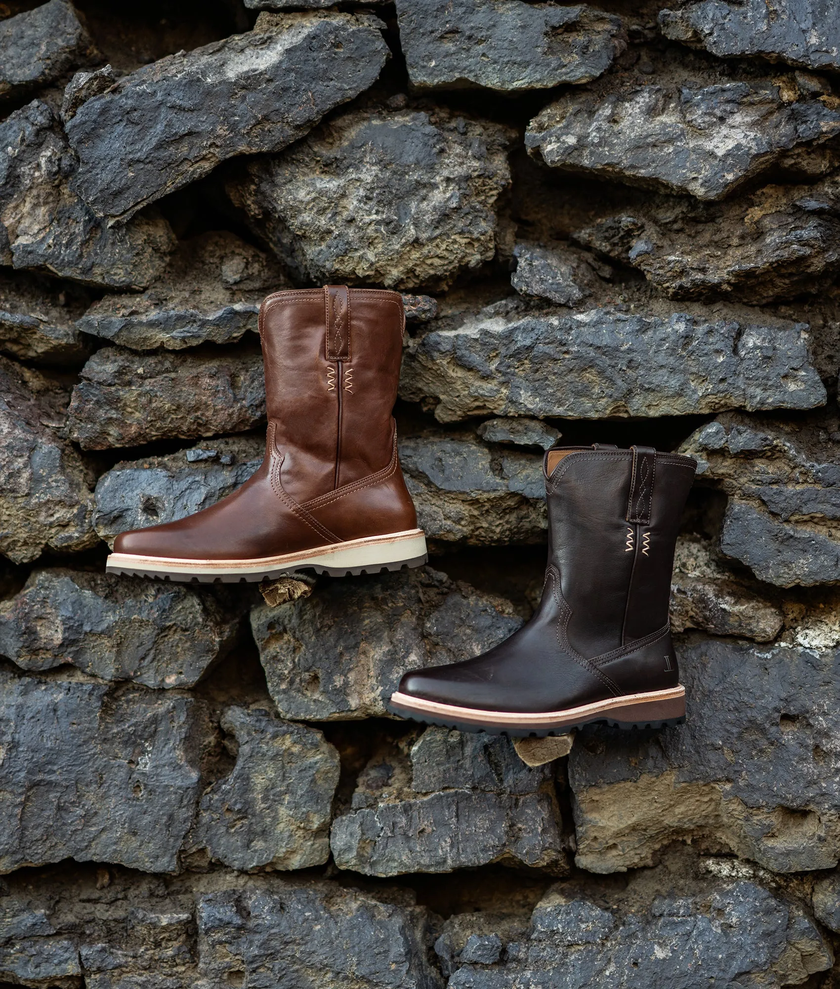 Ranger II Pull On Boot :: Chocolate sold by Lucchese product image thumbnail 3