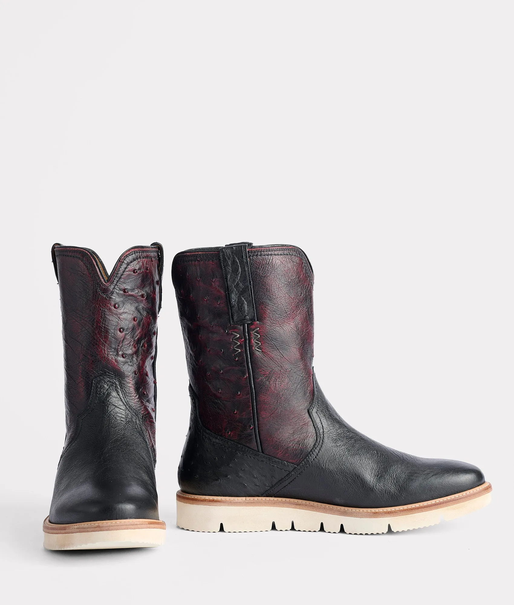 Ridgeline Exotic Pull On :: Black sold by Lucchese product image thumbnail 2