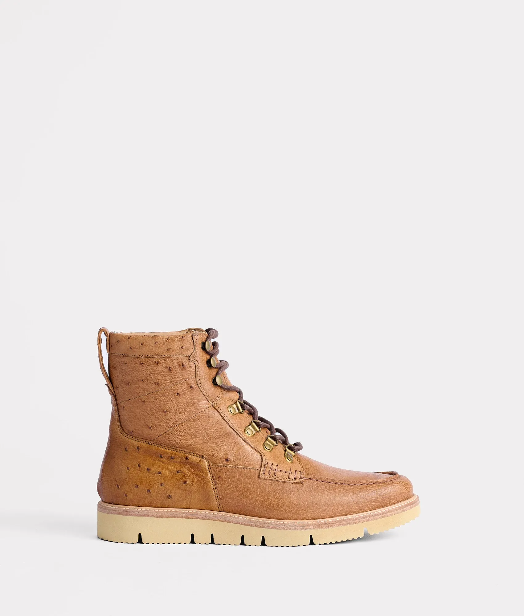 Ridgeline Exotic Lace Up Boot :: Barnwood sold by Lucchese