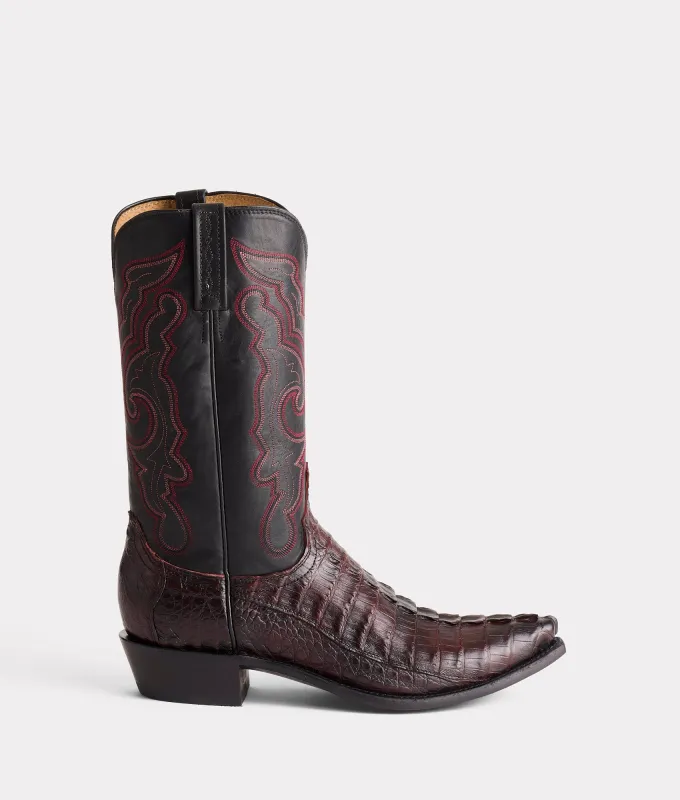 Franklin :: Black Cherry + Black made by Lucchese