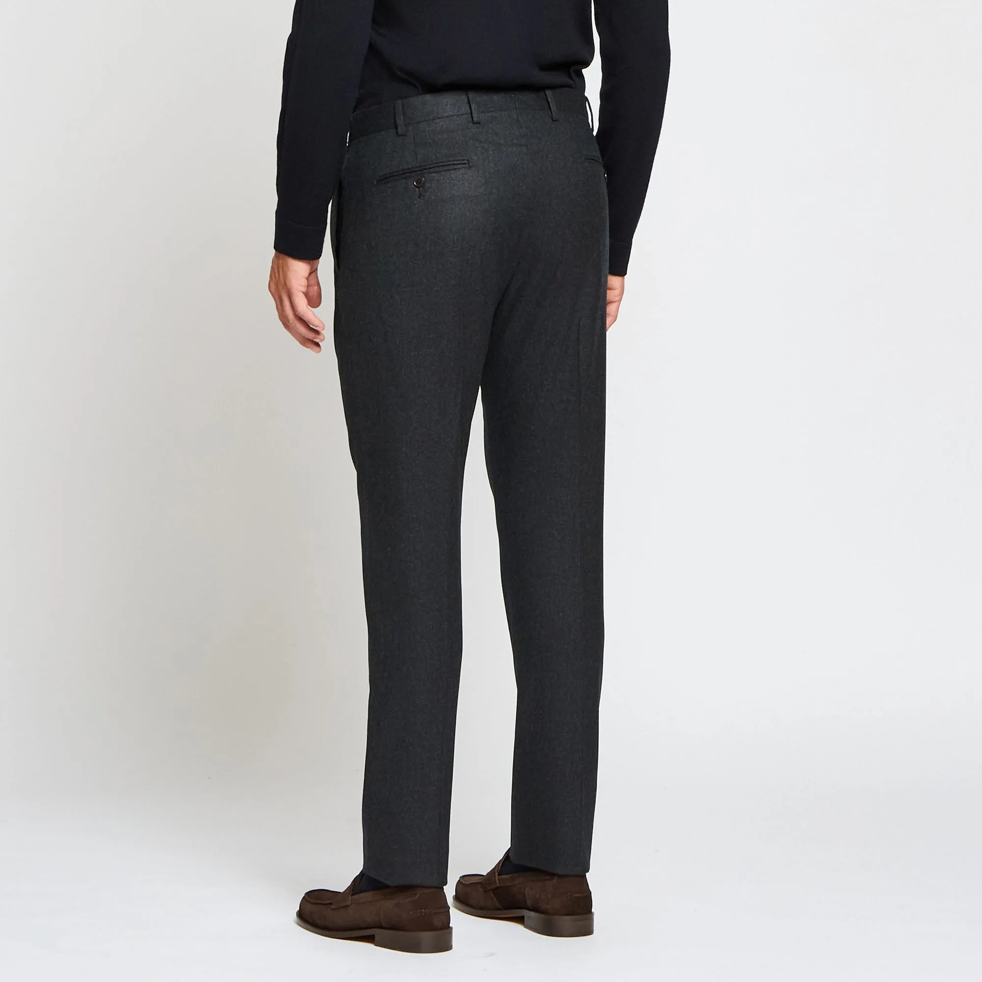 Flat Front Trousers sold by Luciano Barbera product image thumbnail 3