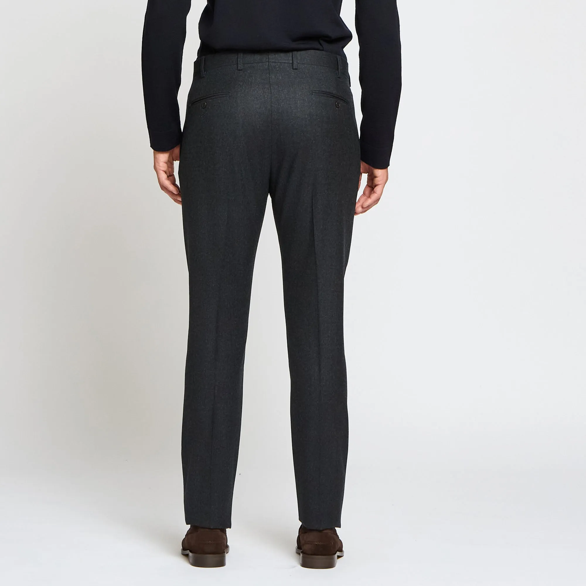 Flat Front Trousers sold by Luciano Barbera product image thumbnail 4