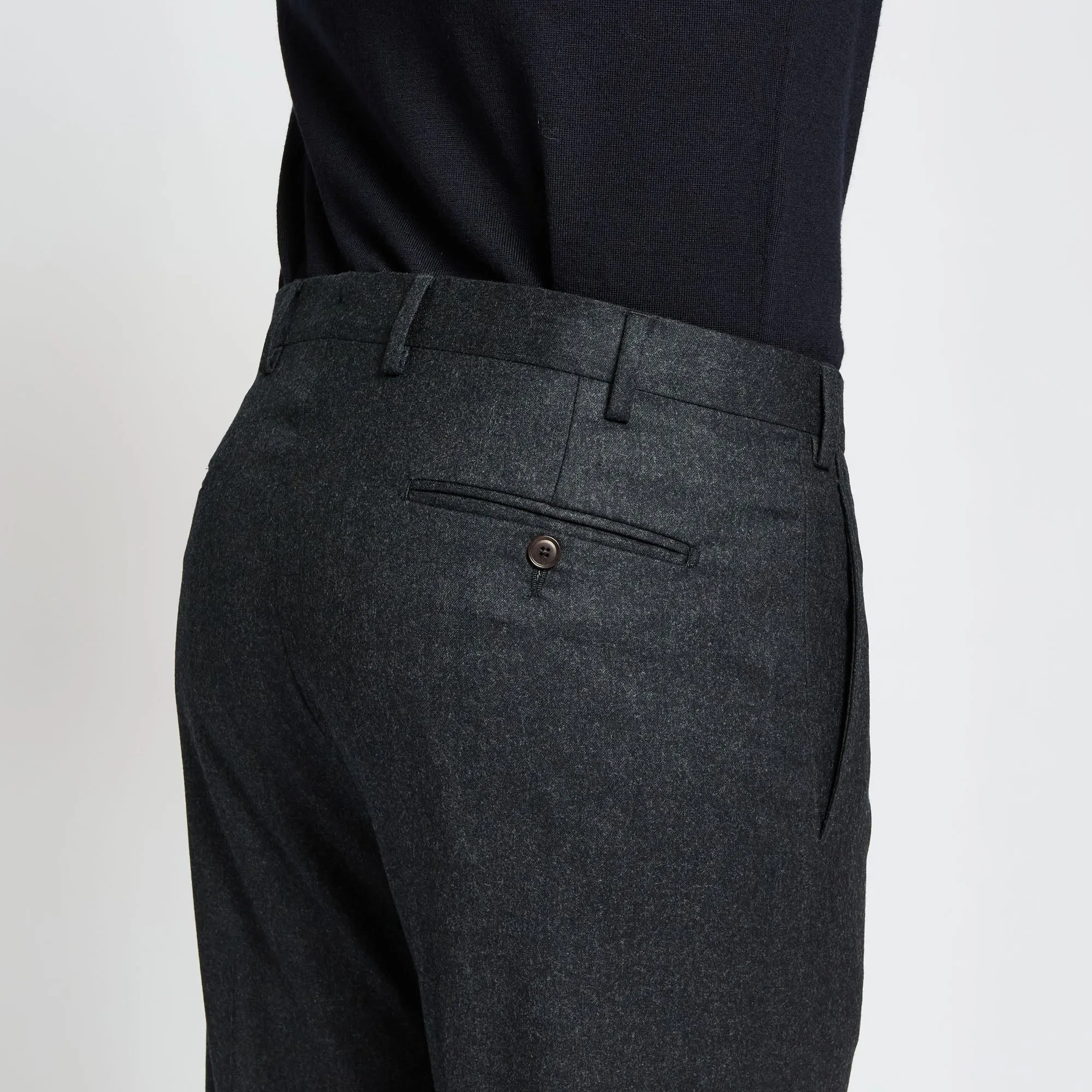Flat Front Trousers sold by Luciano Barbera product image thumbnail 5
