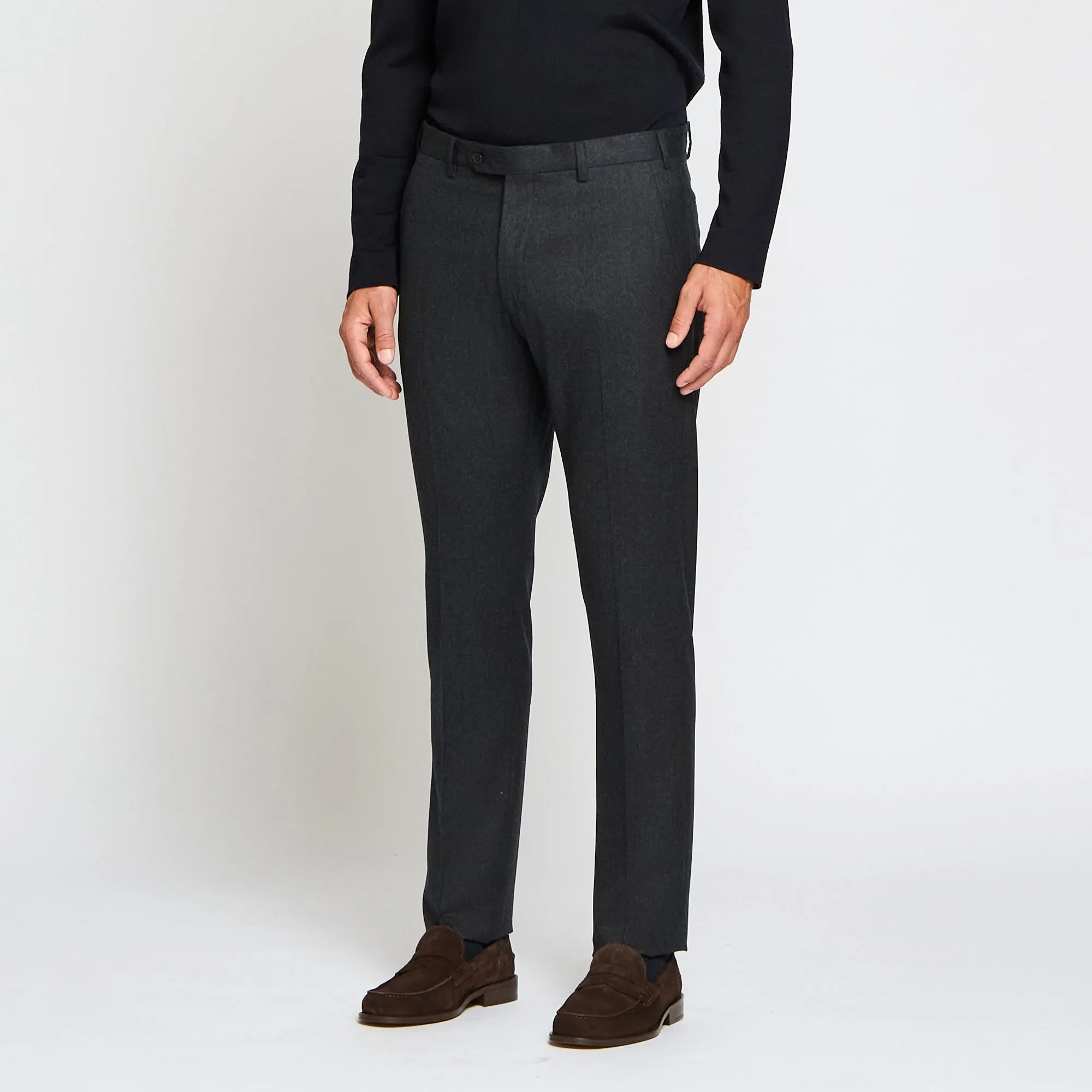 Flat Front Trousers sold by Luciano Barbera product image thumbnail 2