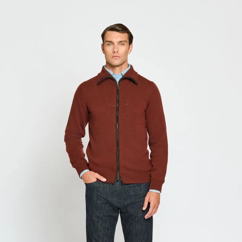 Full-Zip Sweater made by Luciano Barbera