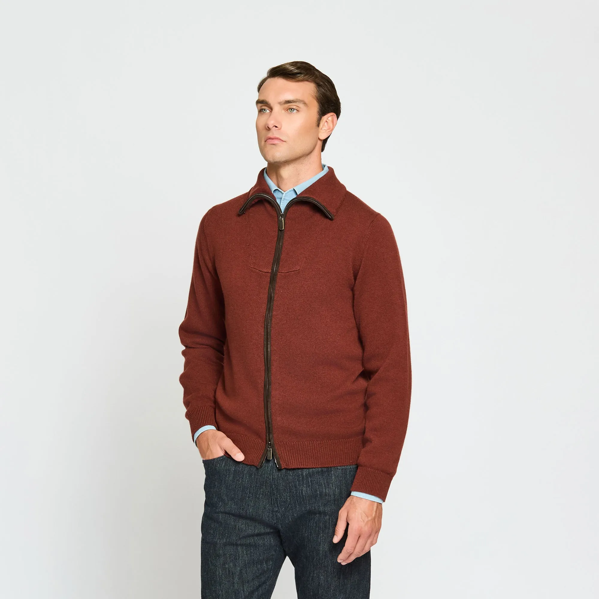 Full-Zip Sweater sold by Luciano Barbera product image thumbnail 2