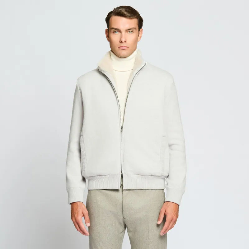 Full-Zip Knitted Jacket sold by Luciano Barbera