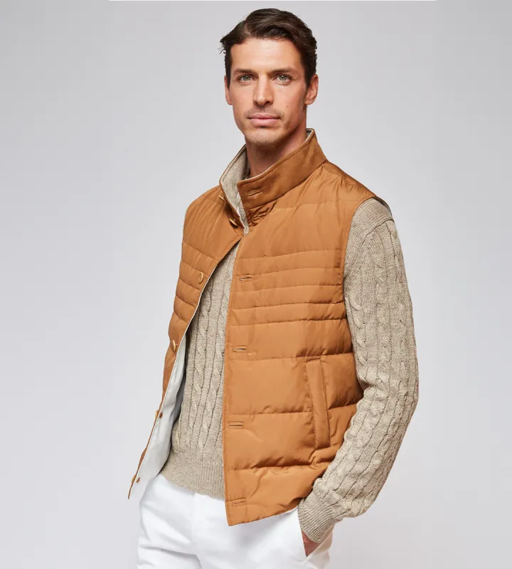 Quilted Techno Vest made by Luciano Barbera