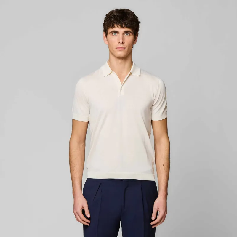 Three Buttons Polo made by Luciano Barbera
