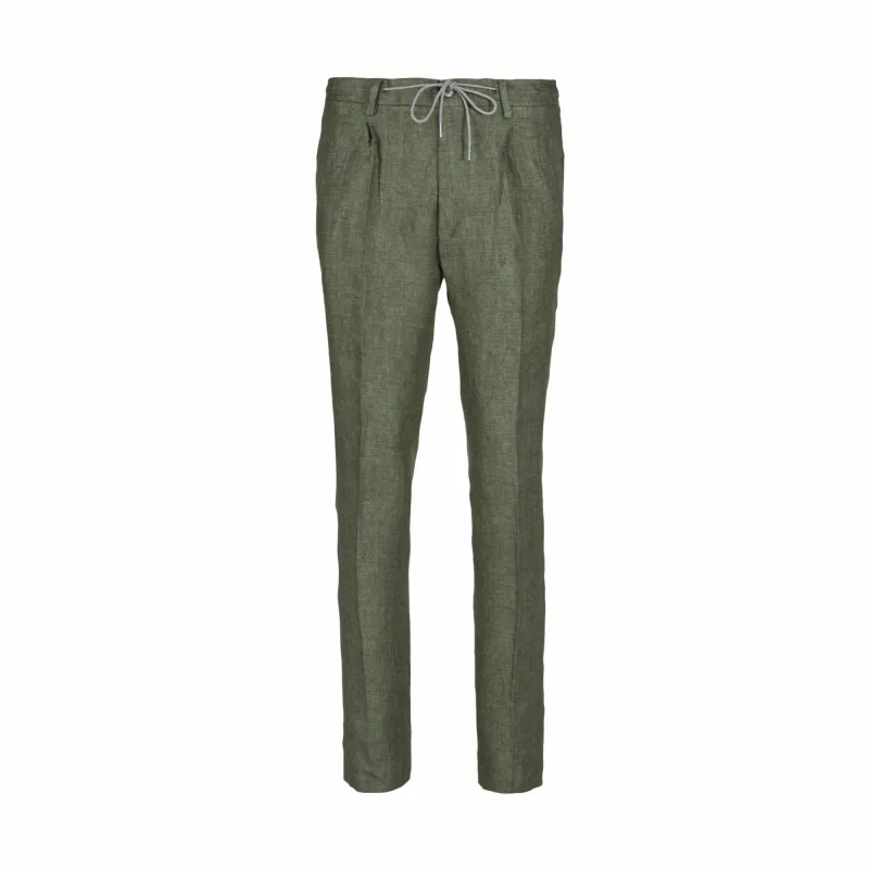 Drawstring Trousers made by Luciano Barbera