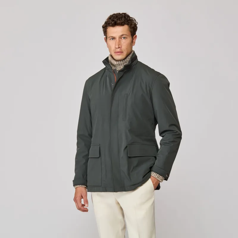Techno Overcoat made by Luciano Barbera