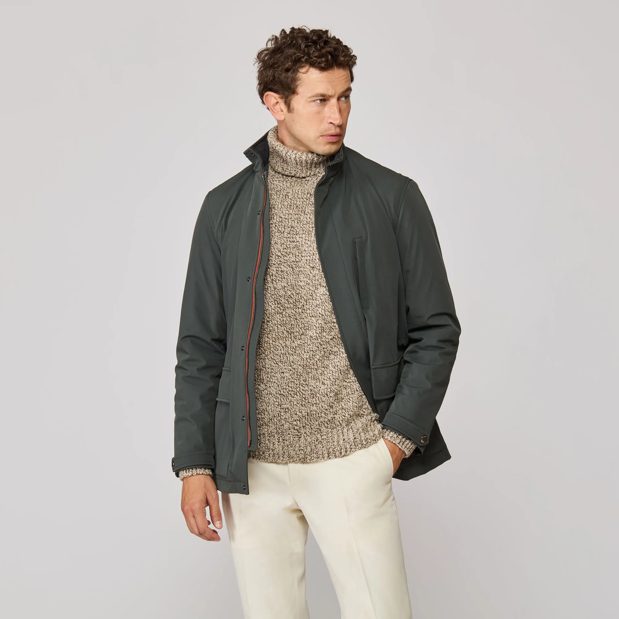 Techno Overcoat sold by Luciano Barbera product image thumbnail 4