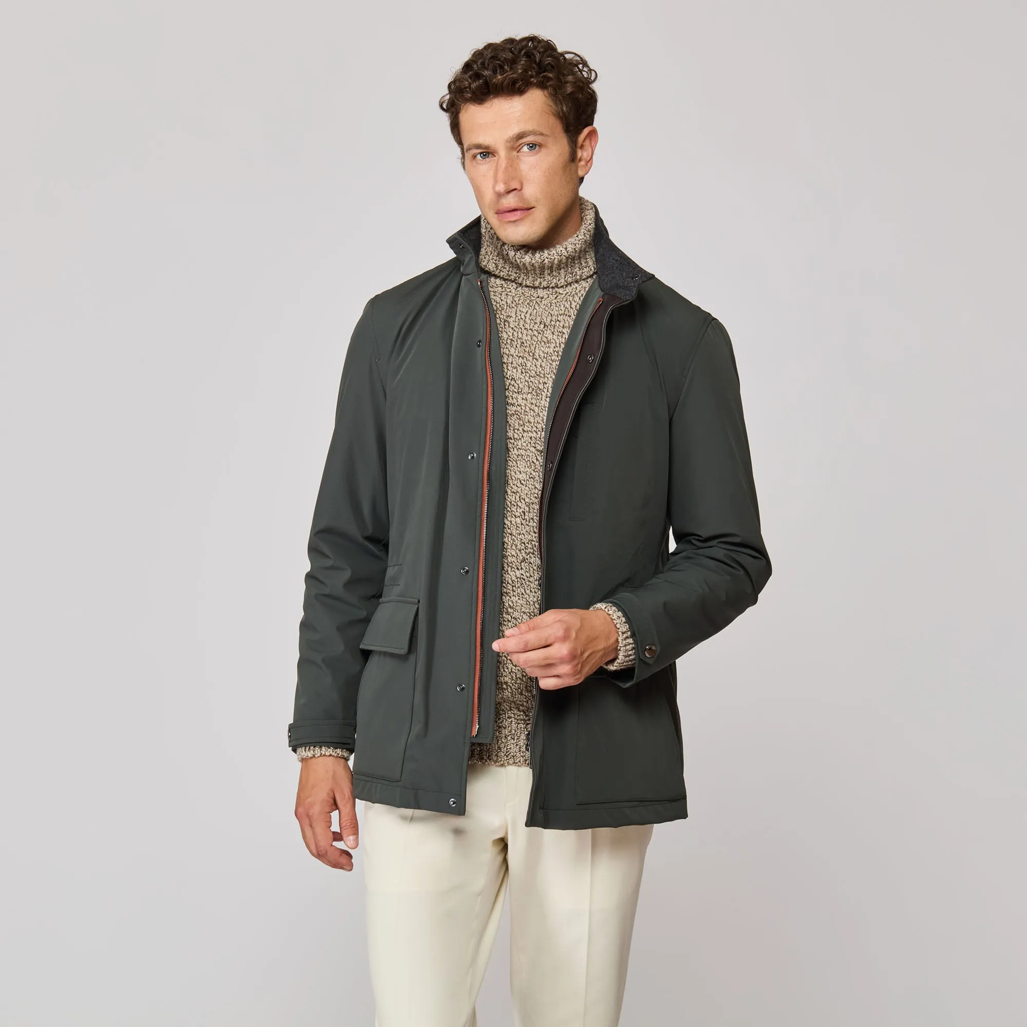 Techno Overcoat sold by Luciano Barbera product image thumbnail 3