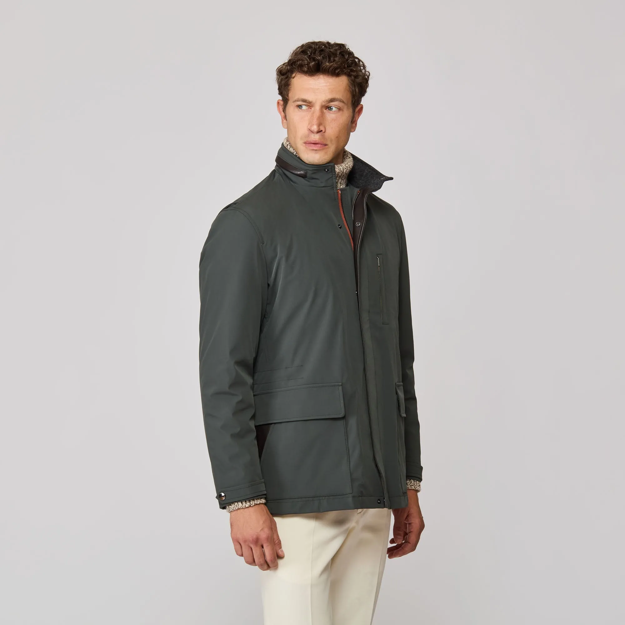Techno Overcoat sold by Luciano Barbera product image thumbnail 2
