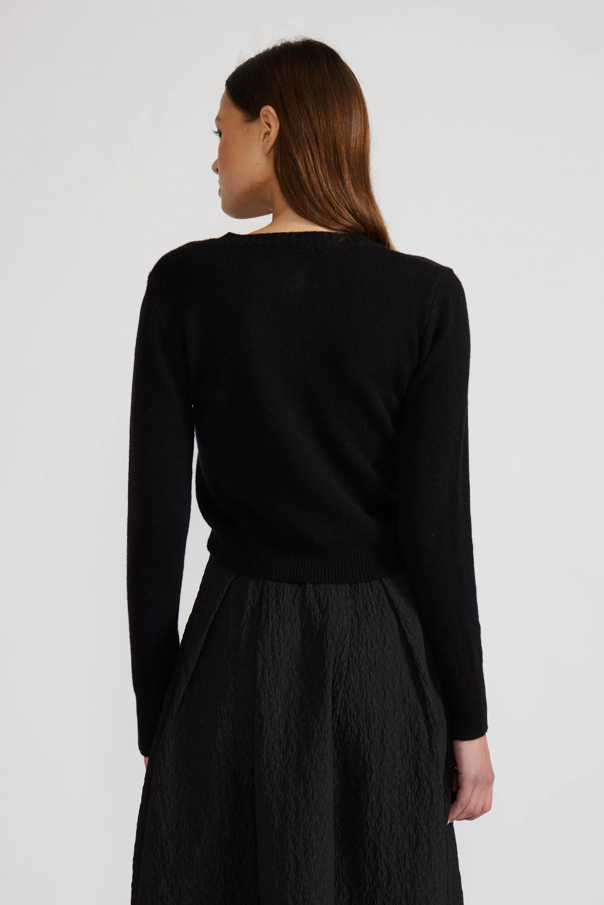 Nilda Beaded Cardigan - Black sold by Lucy Paris product image thumbnail 4