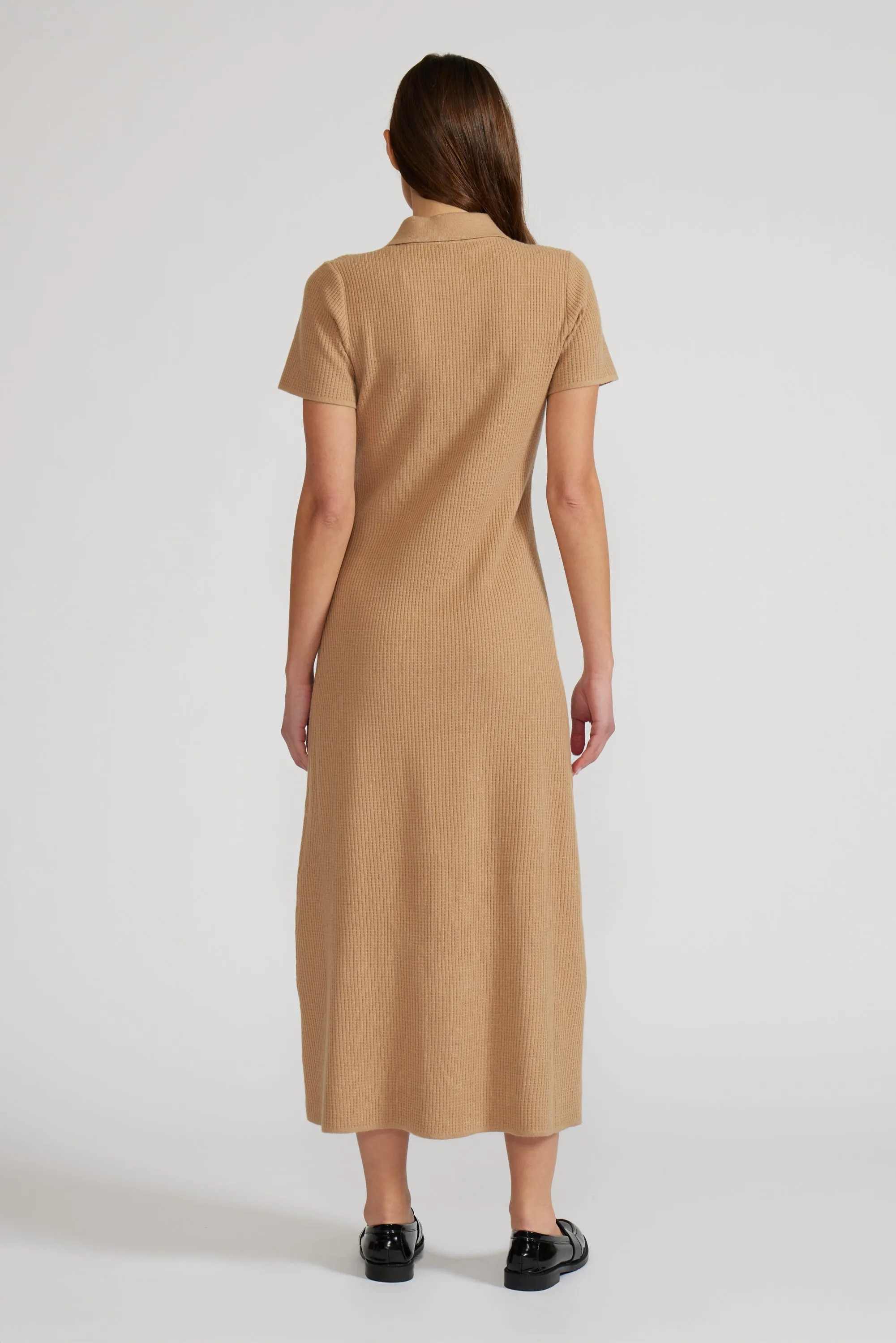 Arden Polo Dress - Tan sold by Lucy Paris product image thumbnail 3