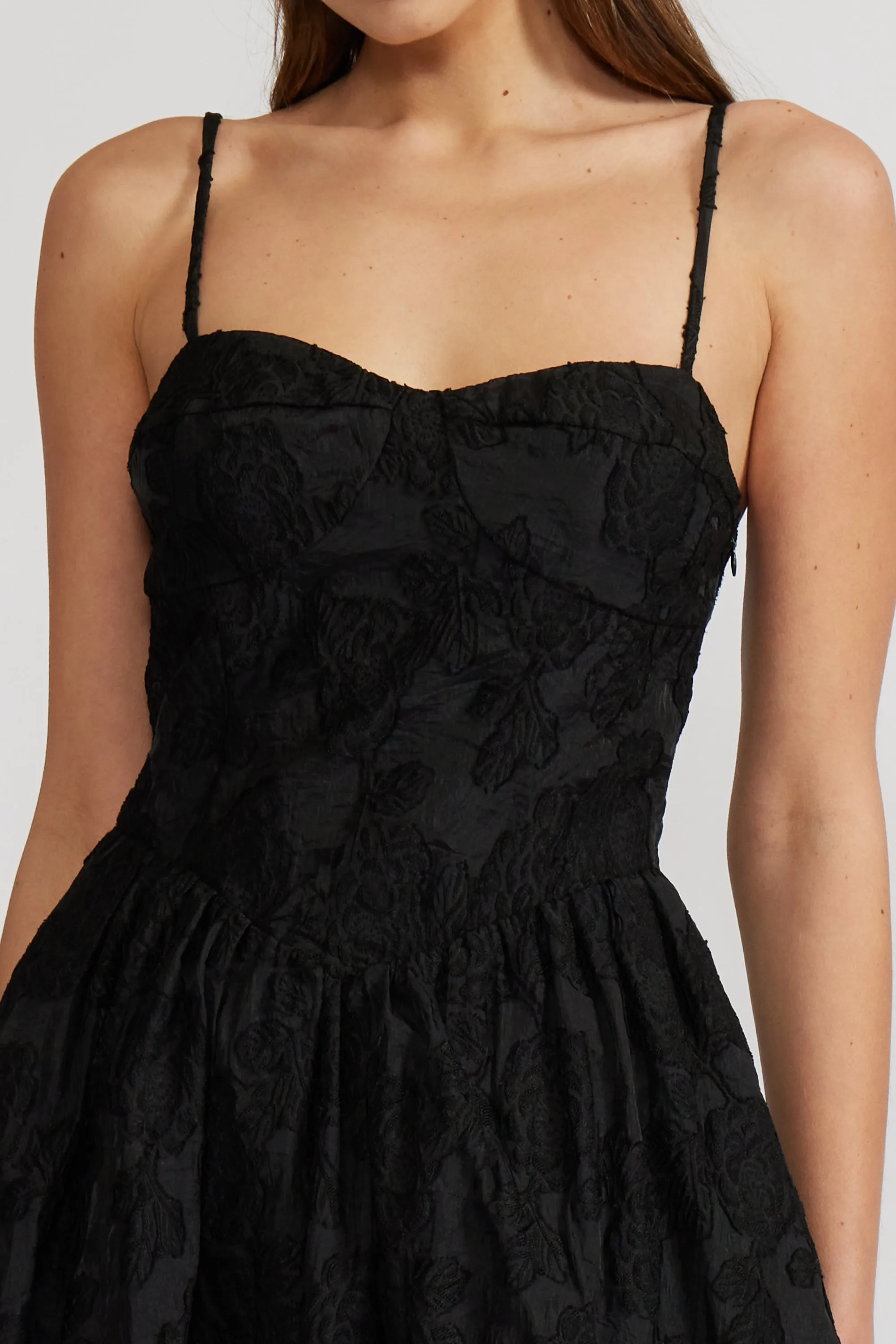 Ingrid Midi Dress - Black sold by Lucy Paris product image thumbnail 4