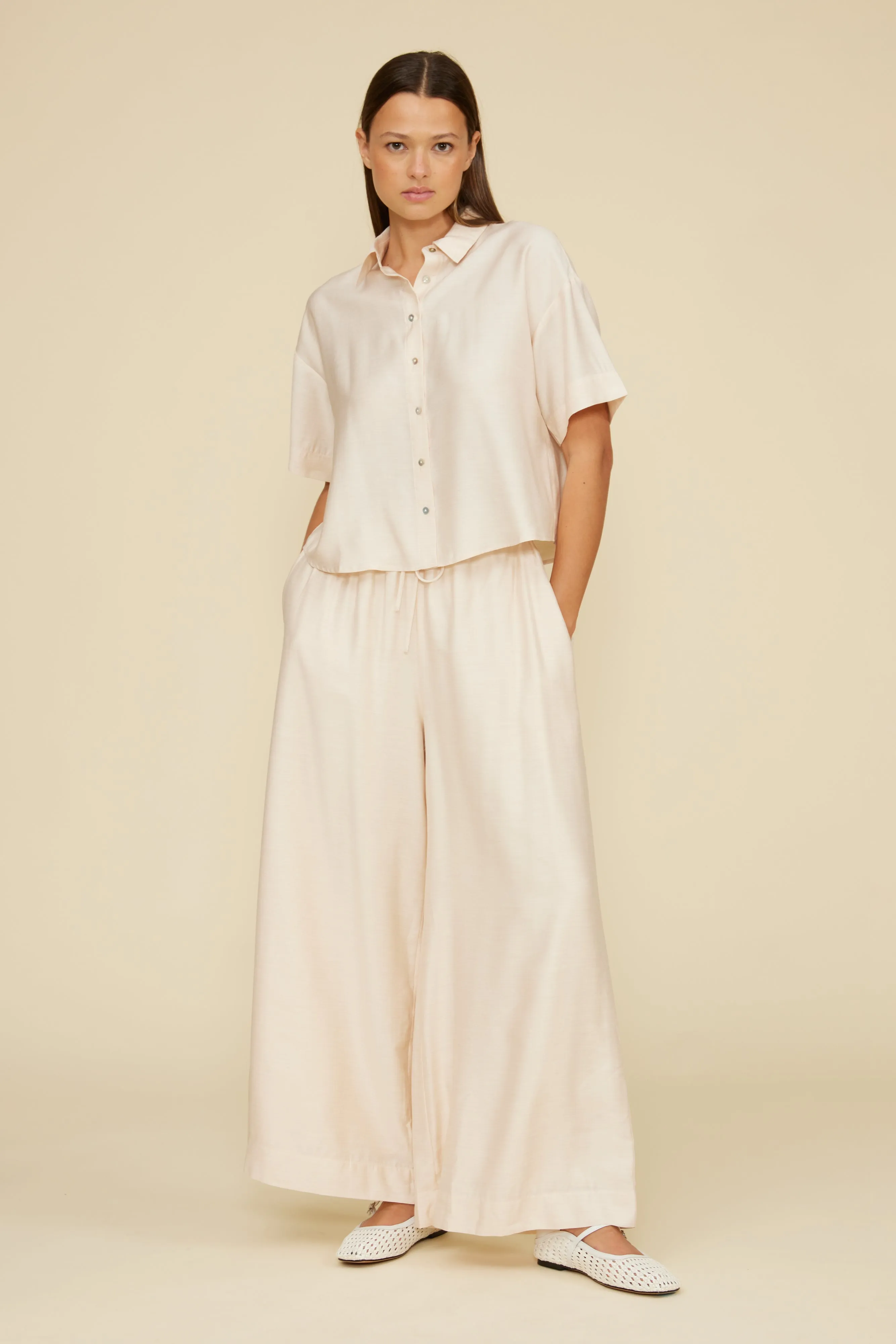 Angie Top - Champagne sold by Lucy Paris