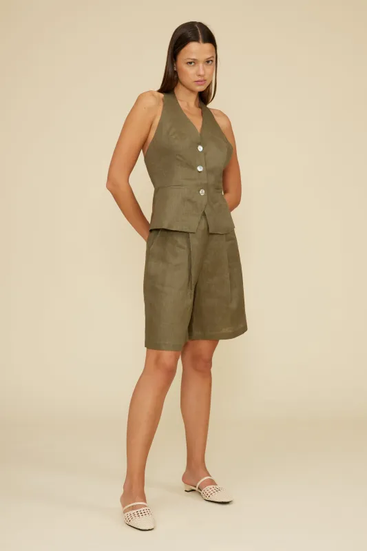 Laney Short - Olive sold by Lucy Paris