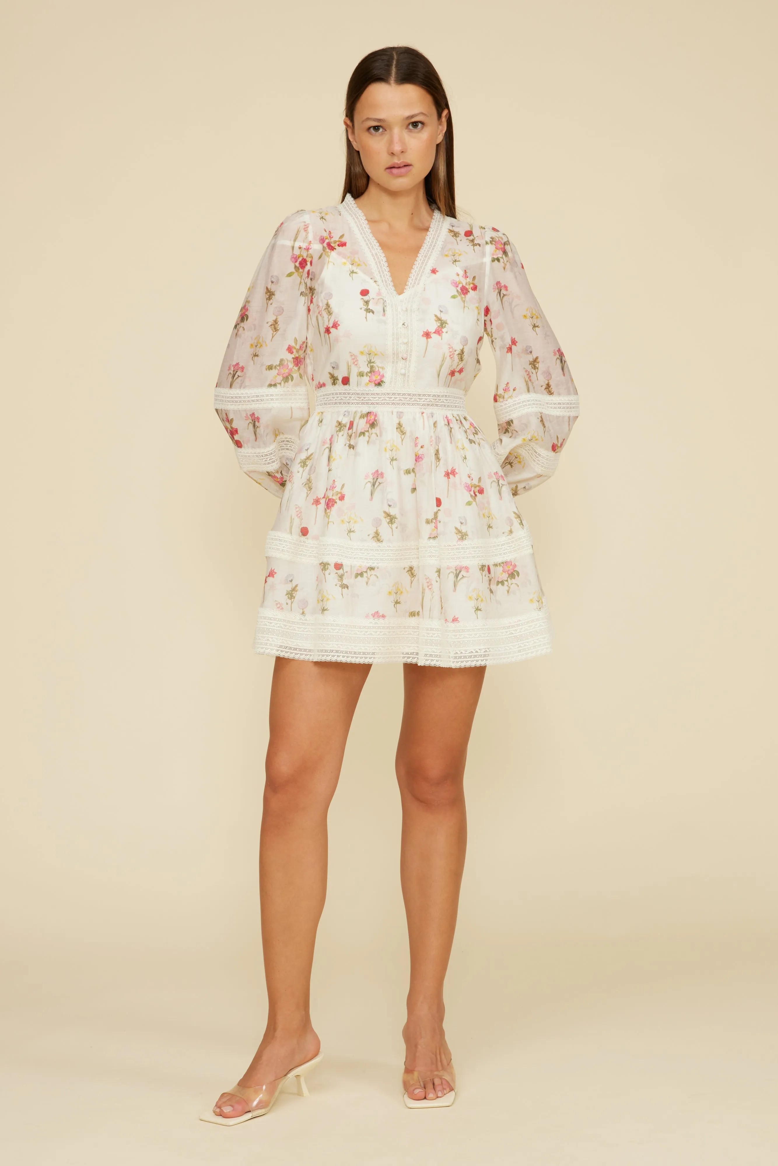 Josefina Mini Dress - Floral sold by Lucy Paris