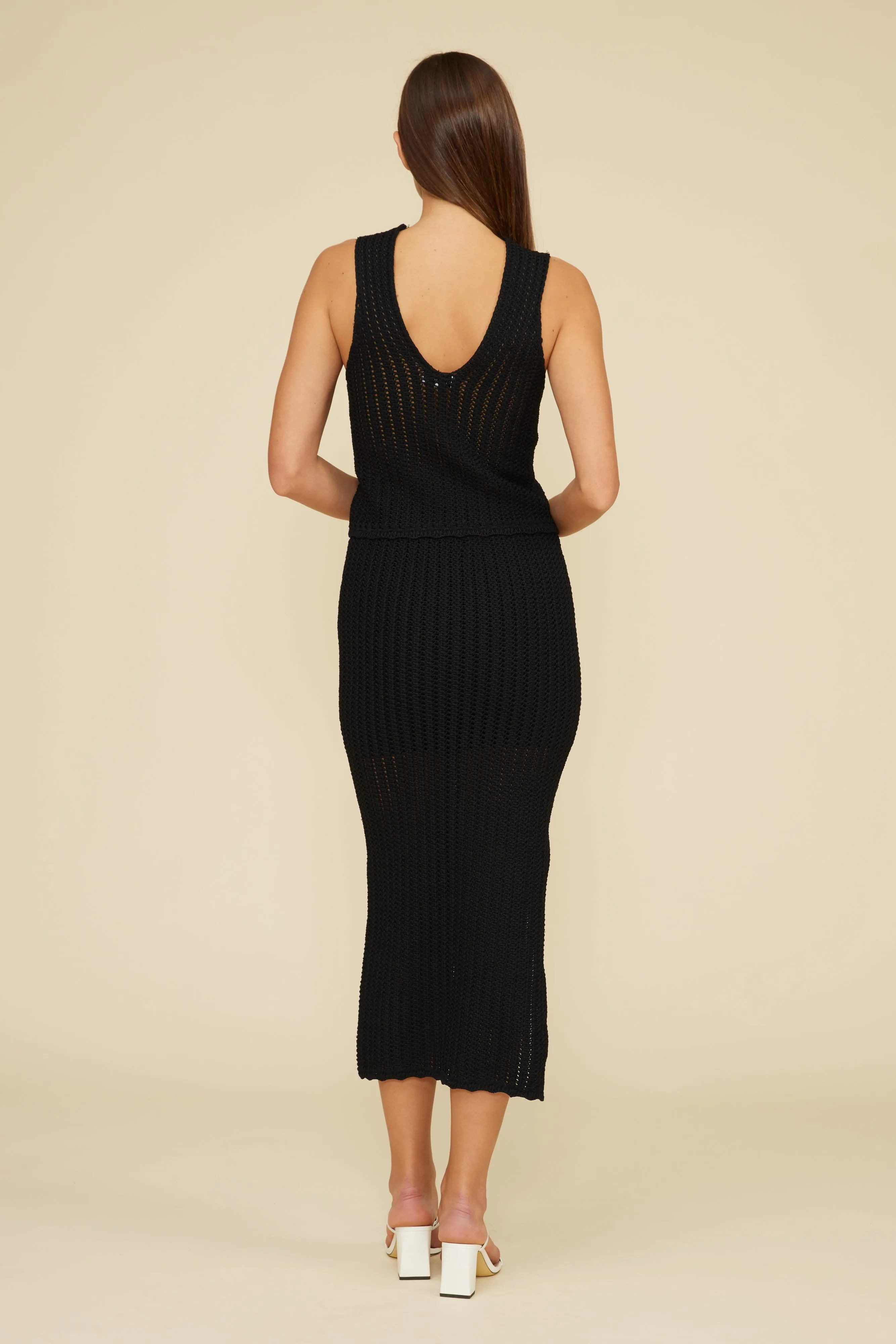 Nara Crochet Top - Black sold by Lucy Paris product image thumbnail 3