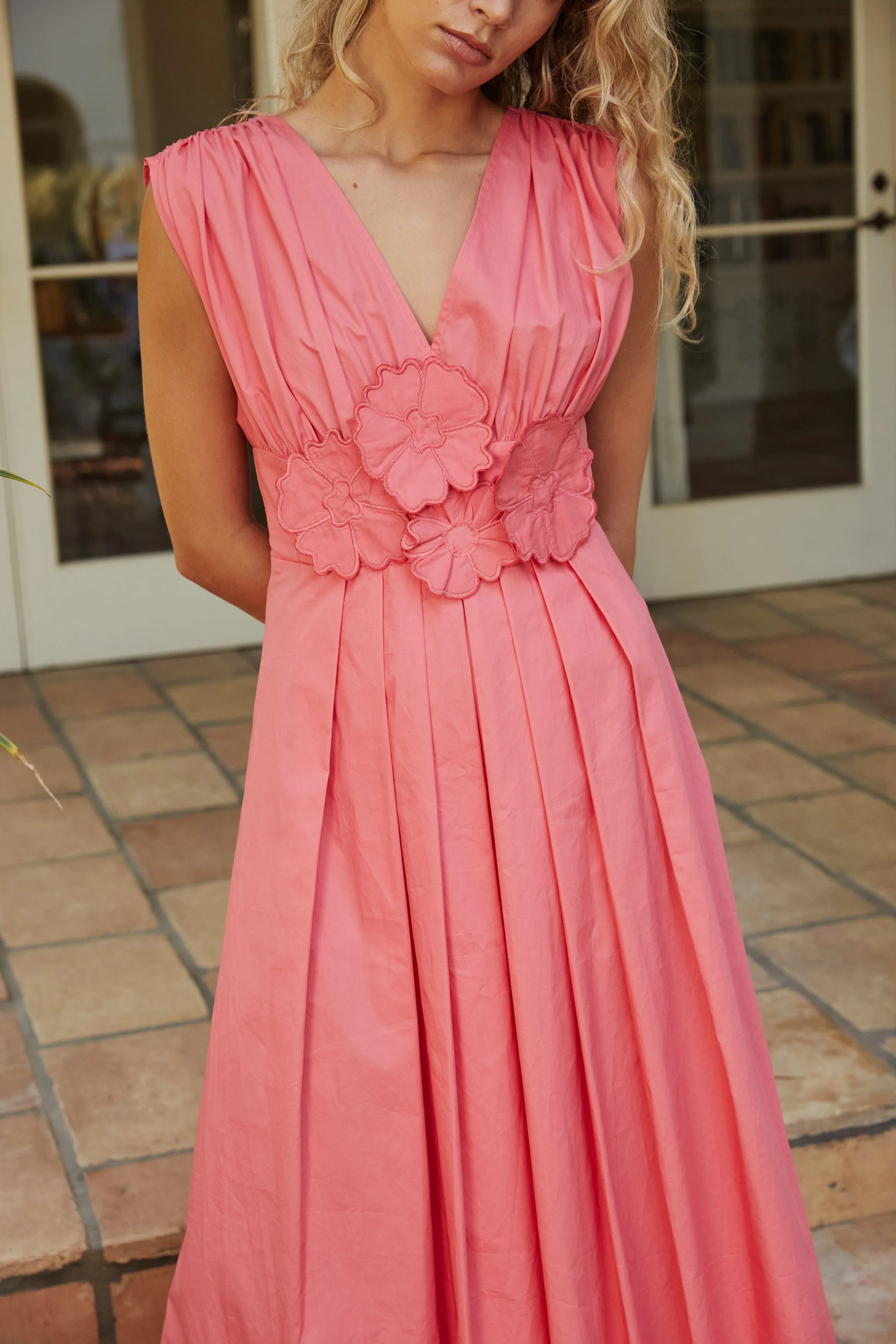 Ilona Dress - Coral sold by Lucy Paris product image thumbnail 2