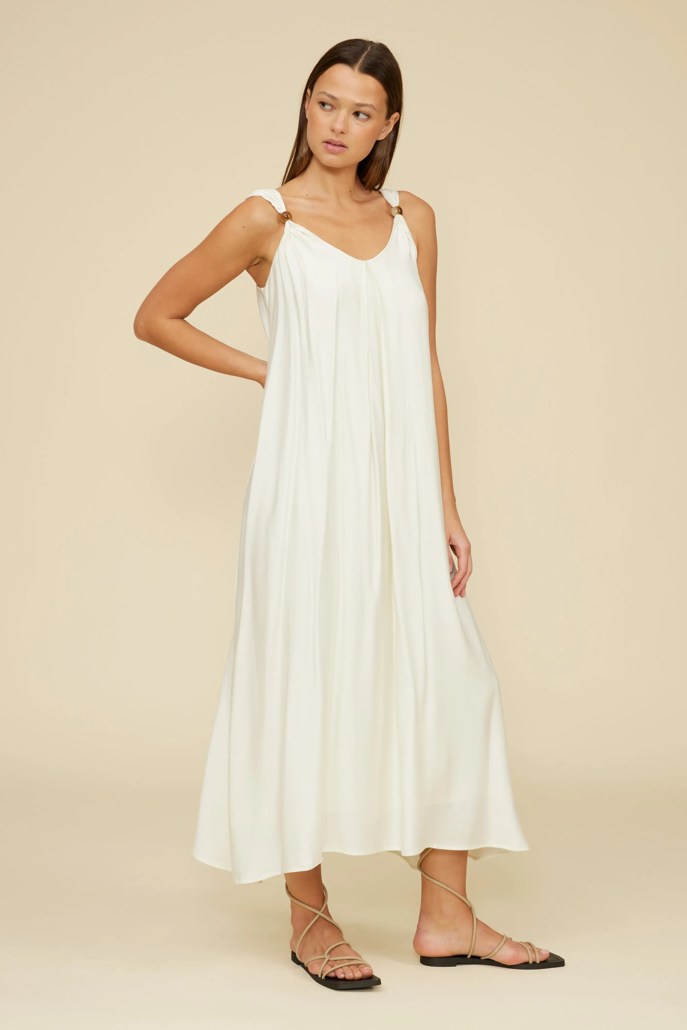 Sutton Dress - Ivory sold by Lucy Paris product image thumbnail 3