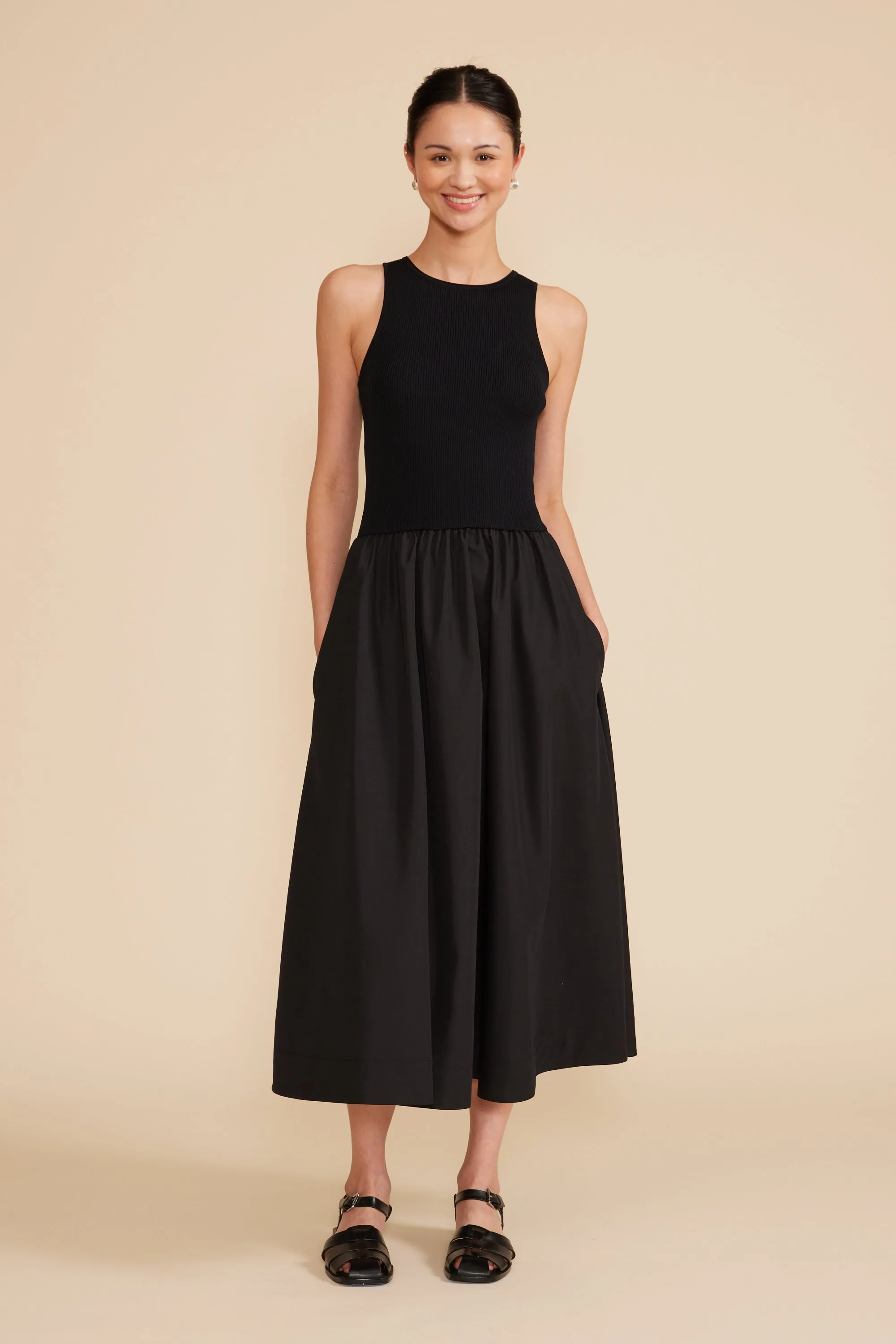 Marlena Dress - Black sold by Lucy Paris product image thumbnail 2