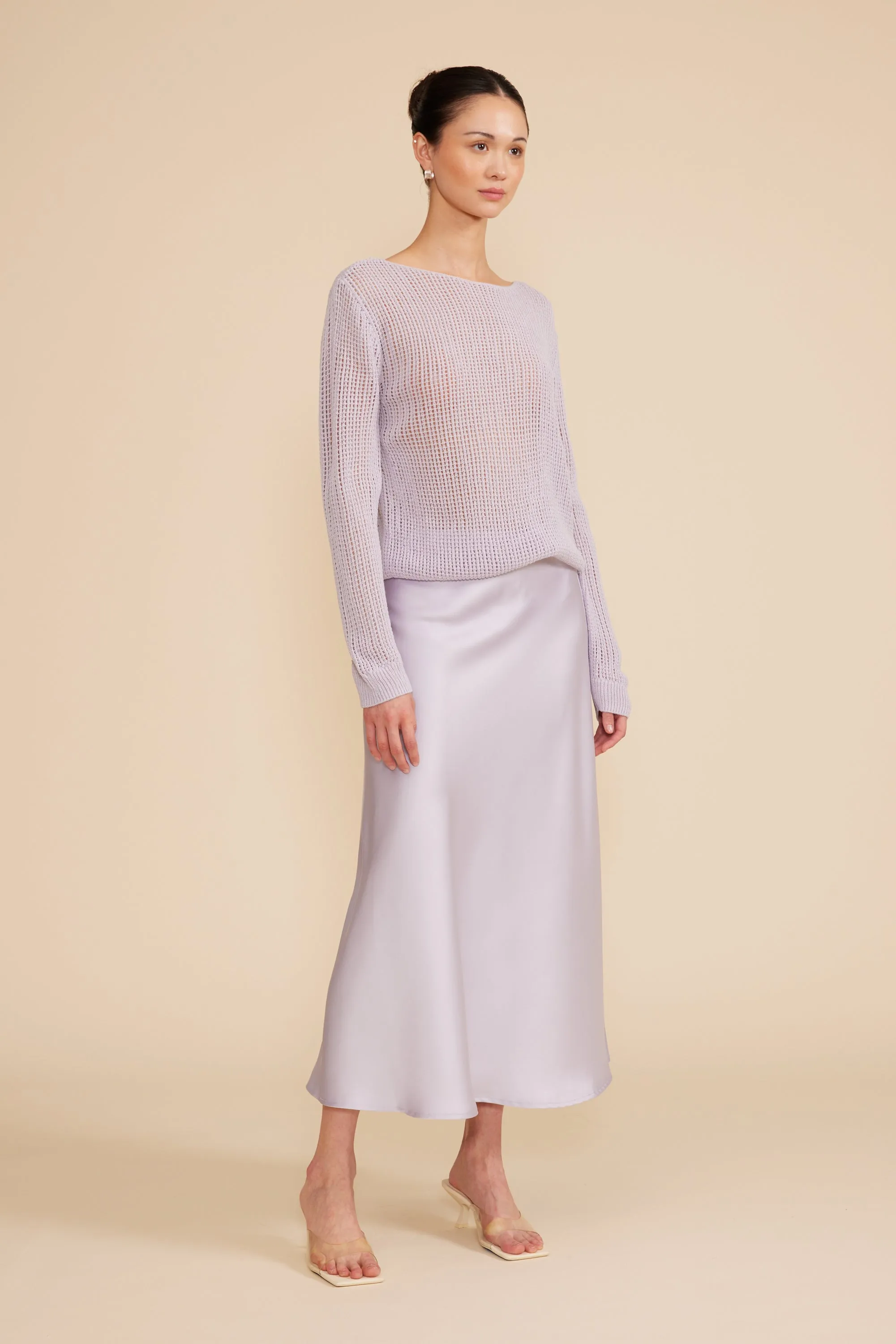 Emma Sweater - Lavender sold by Lucy Paris product image thumbnail 2