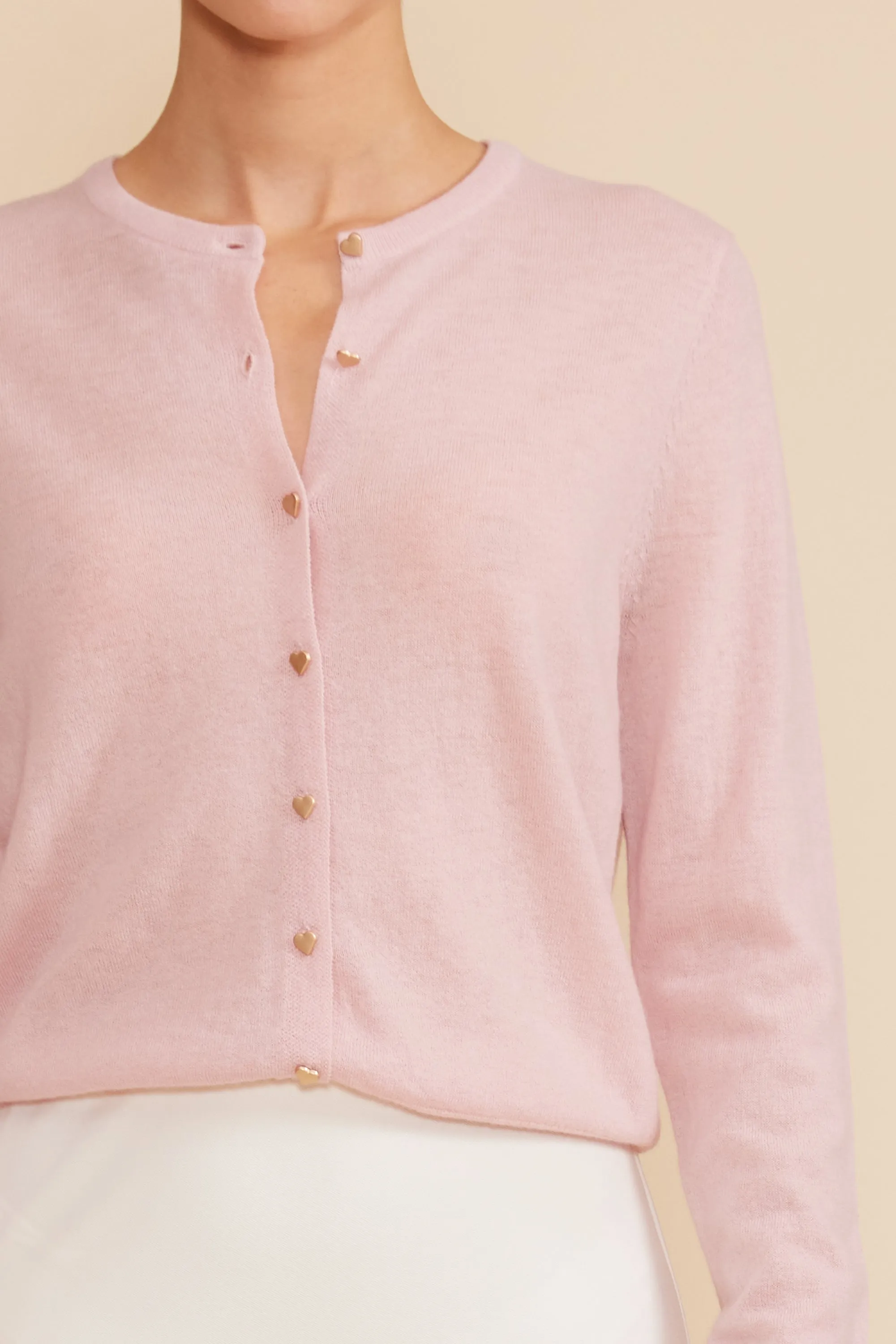 Betsy Cardigan - Light Pink sold by Lucy Paris product image thumbnail 4