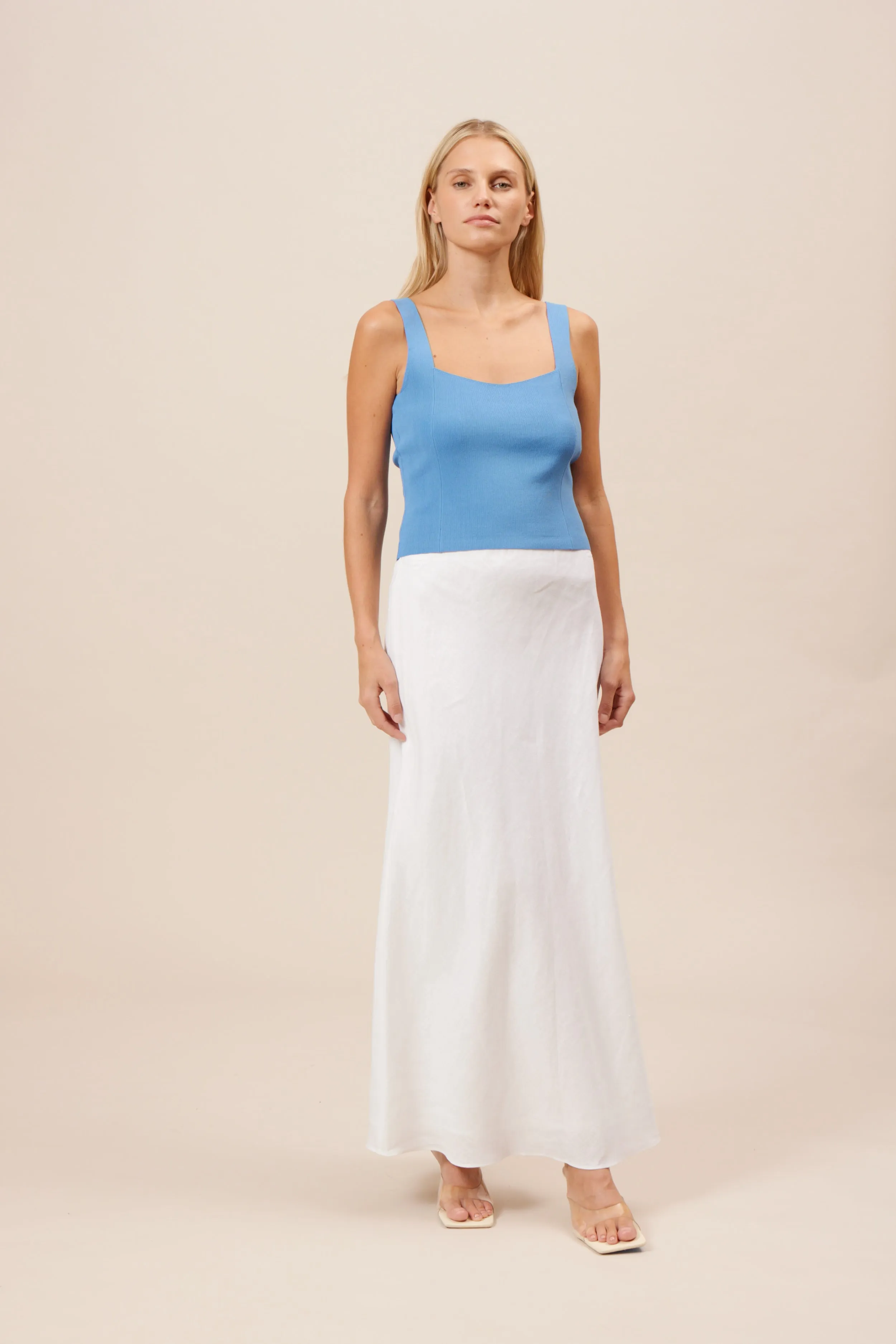 Santorini Knit Top-Blue sold by Lucy Paris product image thumbnail 3